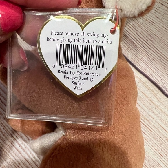 Ty Beanie Baby 1996 Pouch Kangaroo - Picture 7 of 7